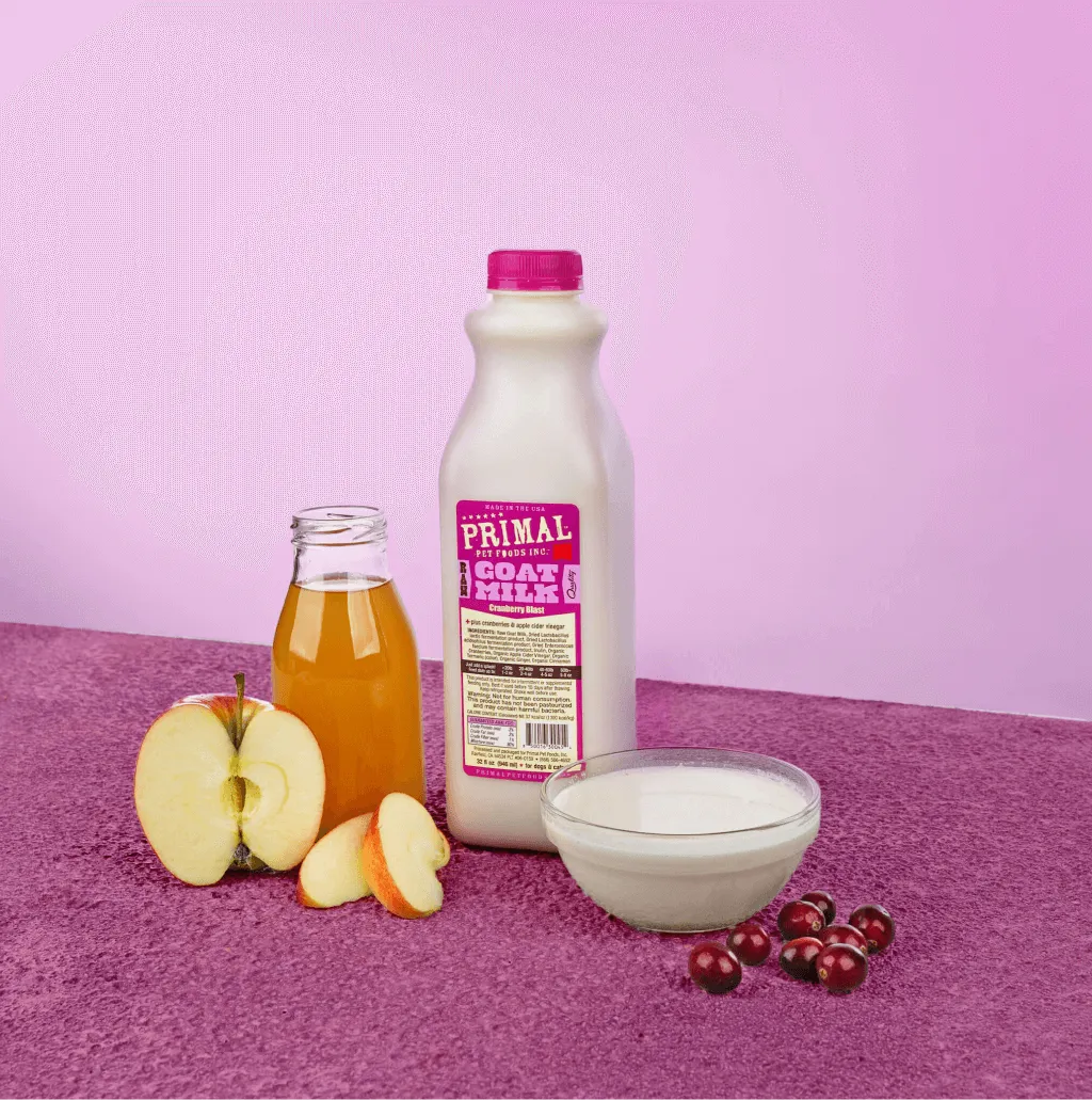 Primal Frozen Goat Milk, Cranberry Blast 32 oz.