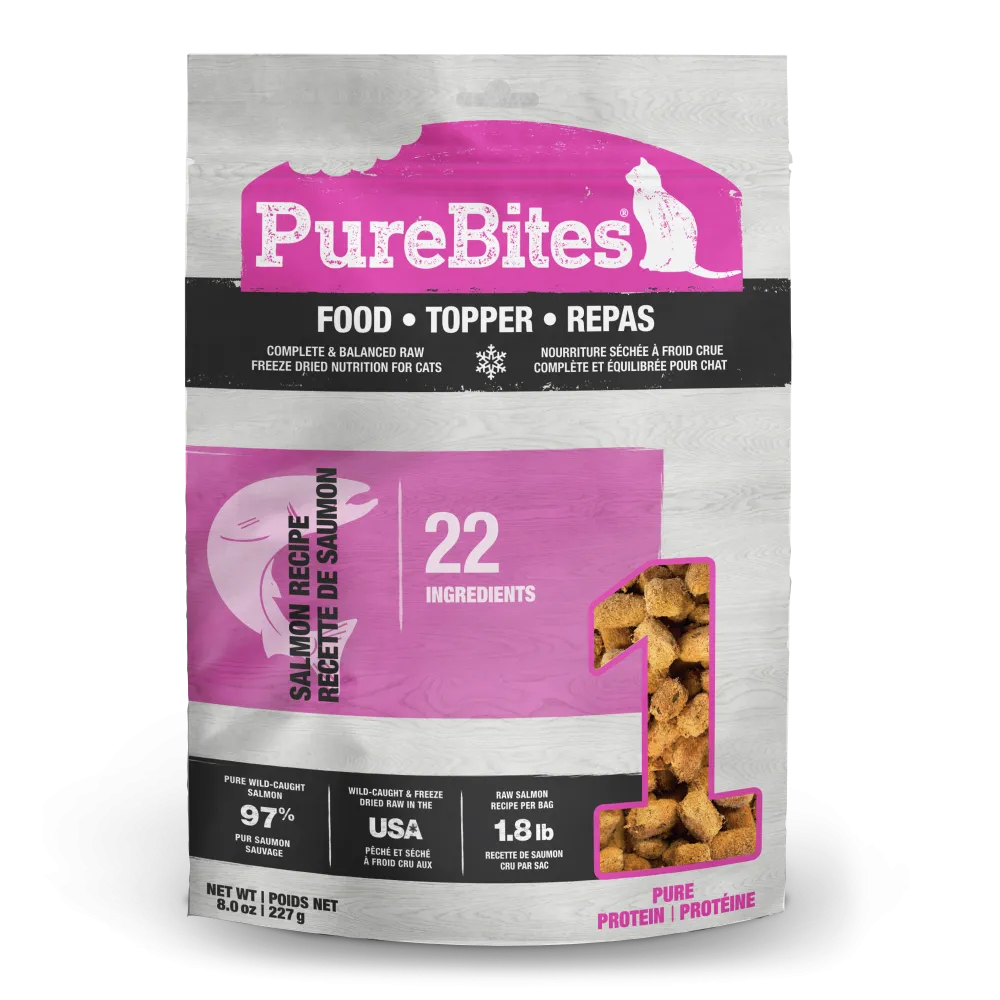 PureBites Cat Food Topper Salmon Recipe