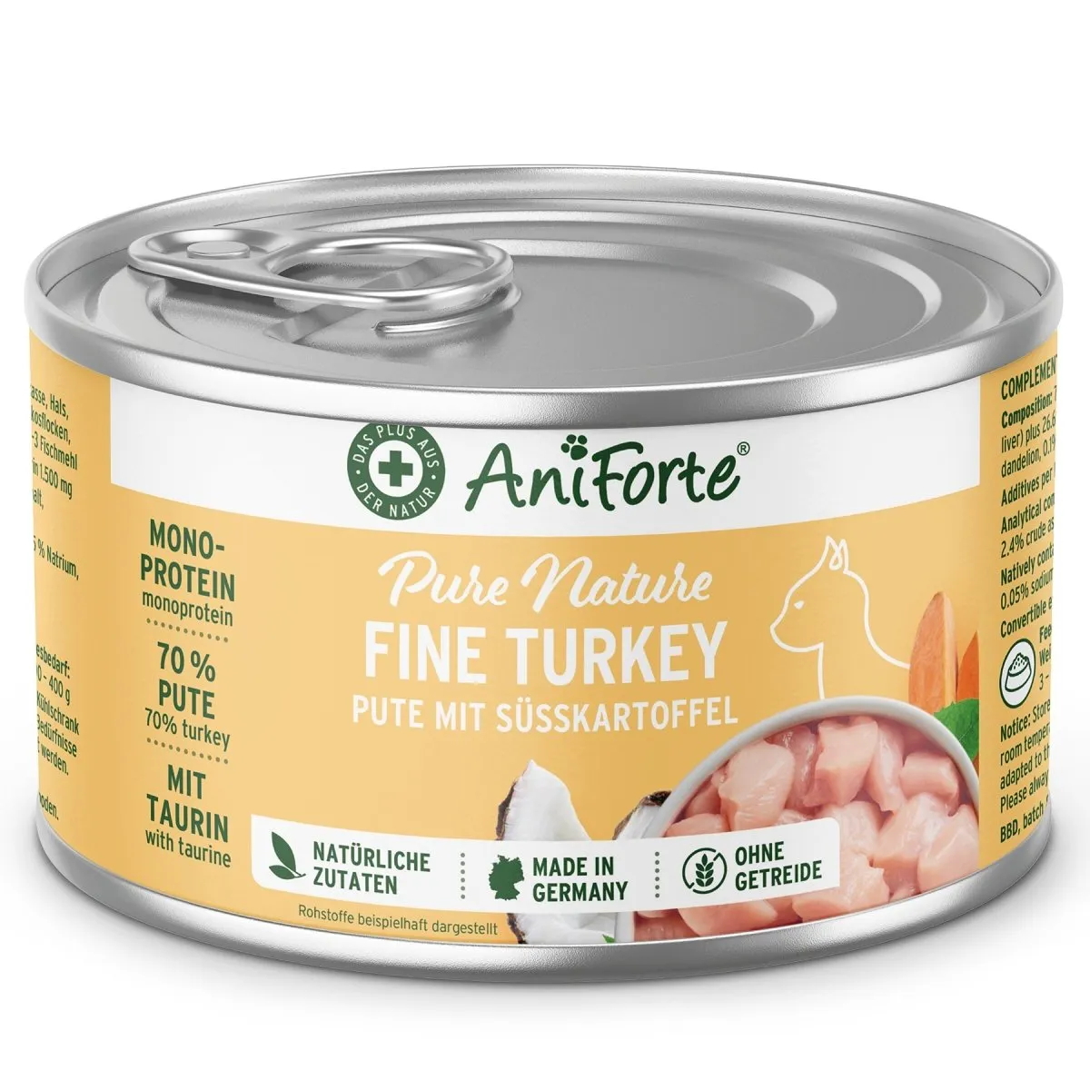 PureNature Fine Turkey - Wet Food for Cats