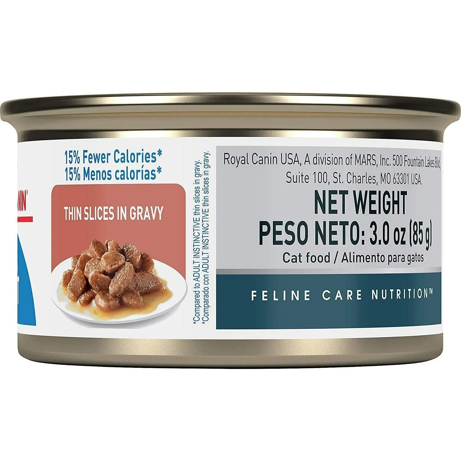 Royal Canin® Feline Care Nutrition™ Weight Care Thin Slices In Gravy Canned Cat Food