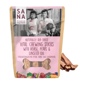 Sana Vital Chewing Sticks with Horse, Pear & Linseed Oil