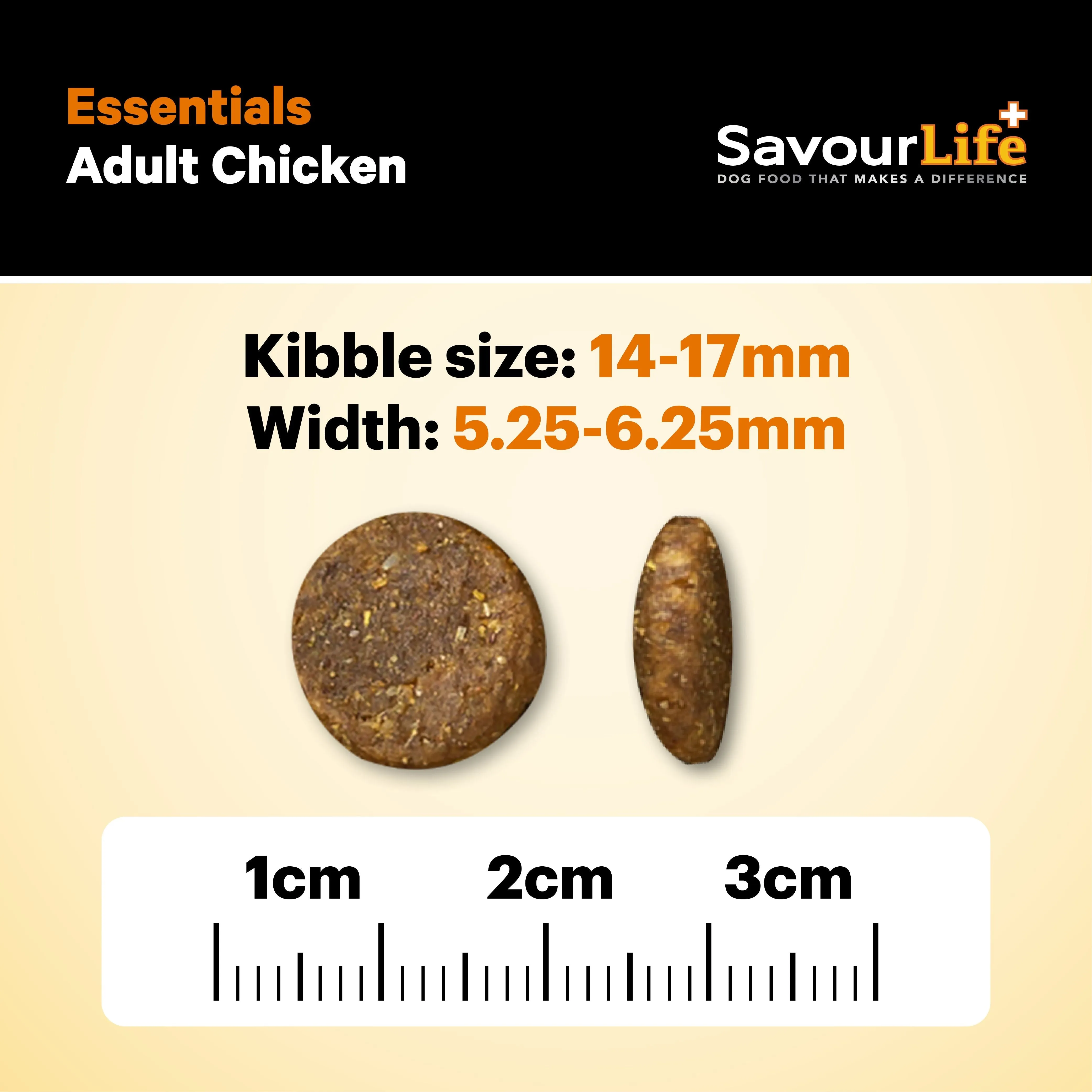 Savourlife Essentials Dry Dog Food Chicken with Veggies & Rice 15kg