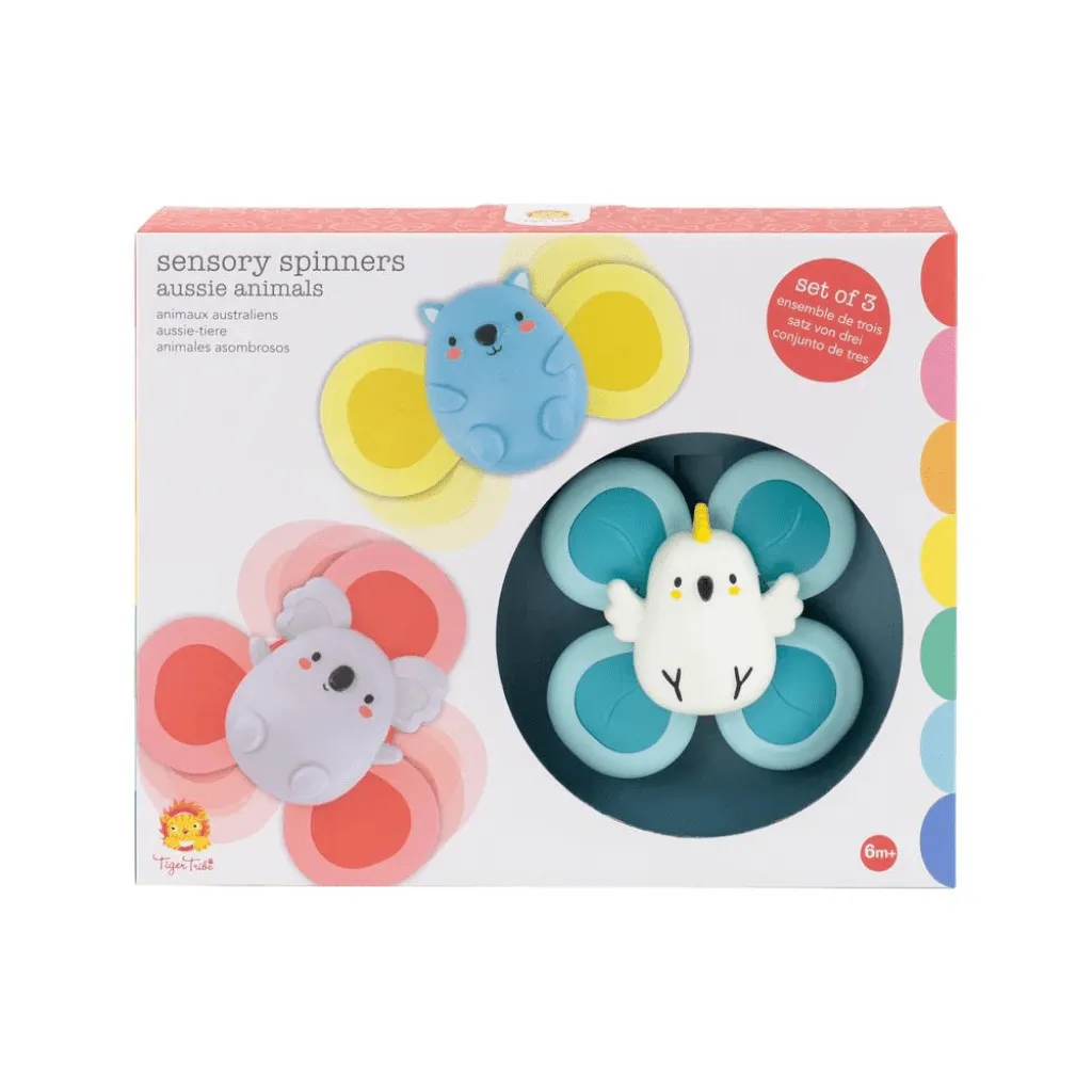 Sensory spinners | Aussie animals