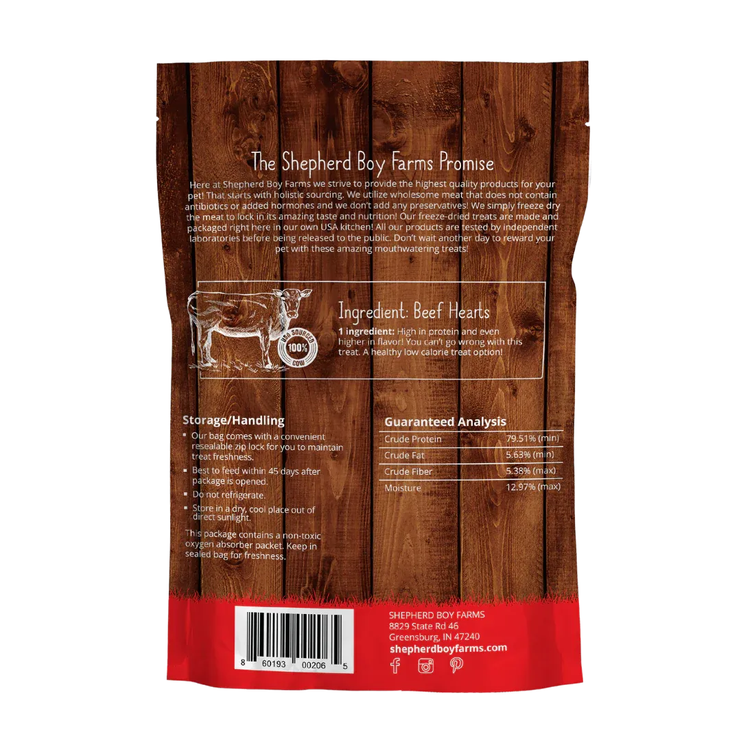Shepherd Boy Farms - Freeze Dried - Beef Heart