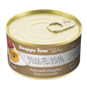 Snappy Tom Wet Cat Food Lites Tuna With Pumpkin
