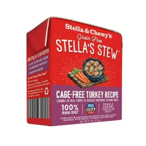 Stella & Chewy's Stella's Stew Cage Free Turkey Dog Food 11 oz.