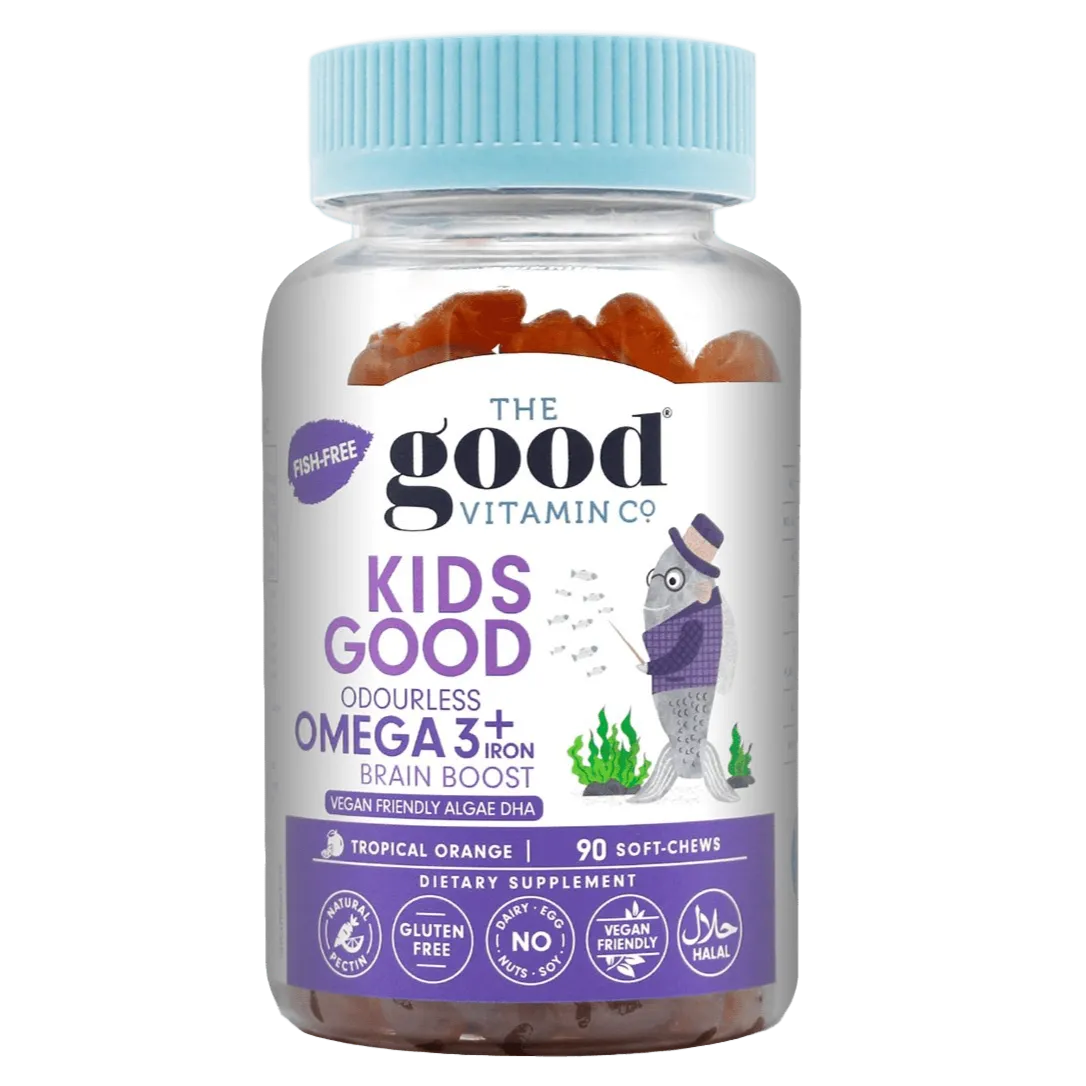 The Good Vitamin Co Kids Good Omega 3 Supplements - Vegan Friendly