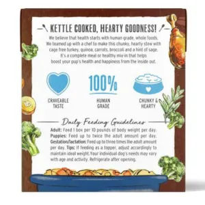 The Honest Kitchen One Pot Stew Simmered Turkey & Quinoa Stew Wet Dog Food, 10.5-oz