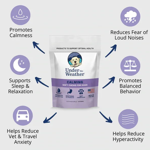 Under the Weather Calming for Dogs 60 chews