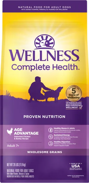 Wellness Complete Health Age Advantage 7  Senior Recipe, Dry Dog Food