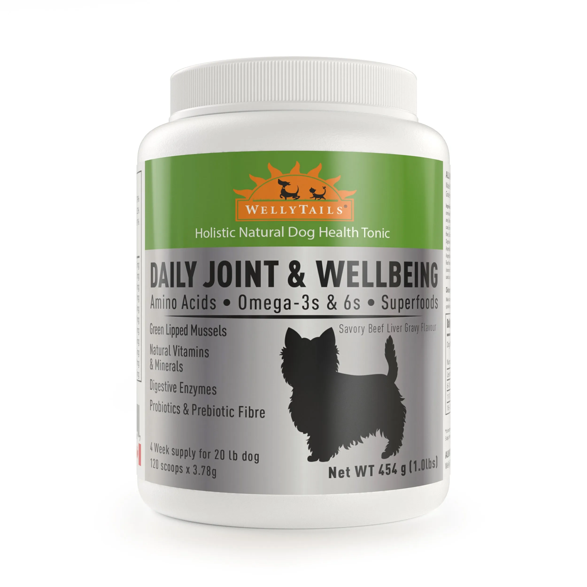 WellyTails® Daily Joint & Wellbeing - for small dogs