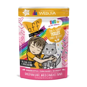Weruva B.F.F. Oh My Gravy (OMG) Tuna & Turkey Tickles 3.0oz