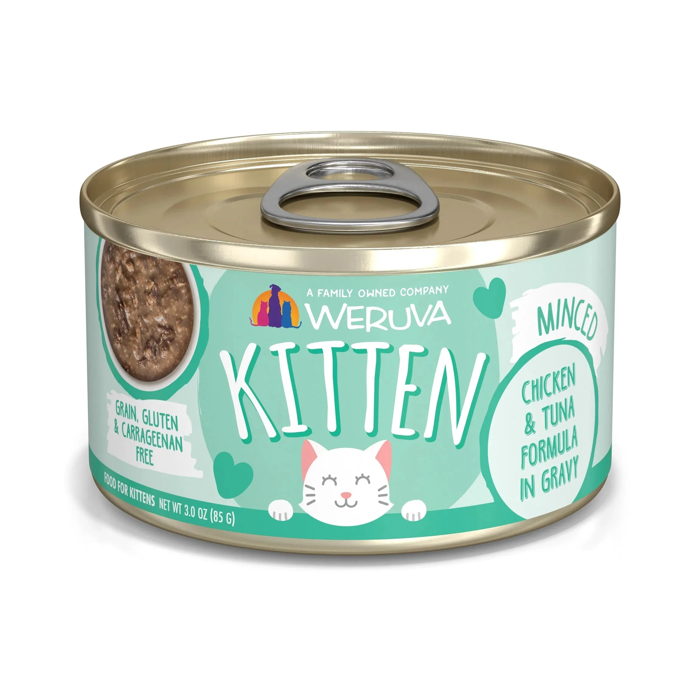 Weruva Kitten  Chicken & Tuna Formula Chicken & Tuna in Gravy