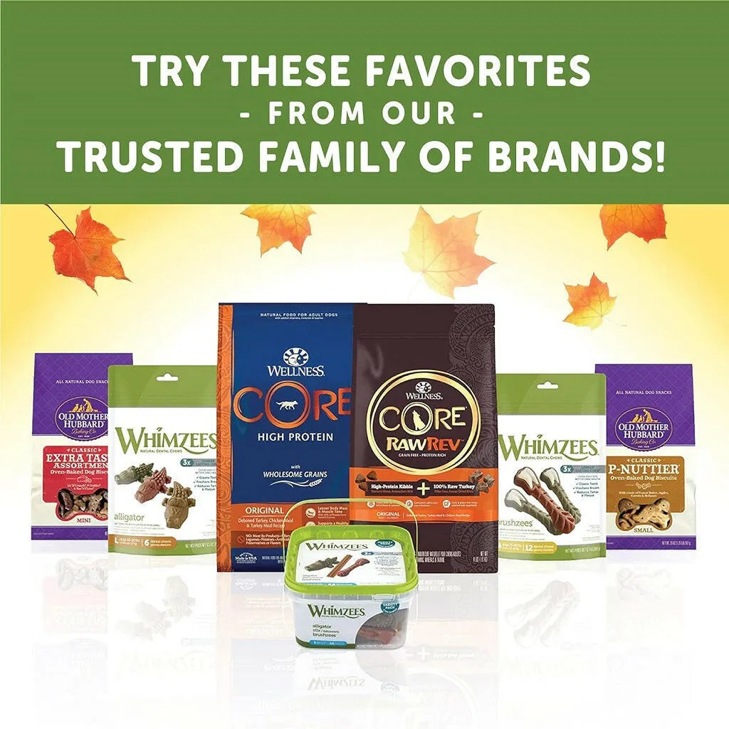 Whimzees by Wellness Fall Value Bag Medium Dental Dog Chews (6.3 oz)