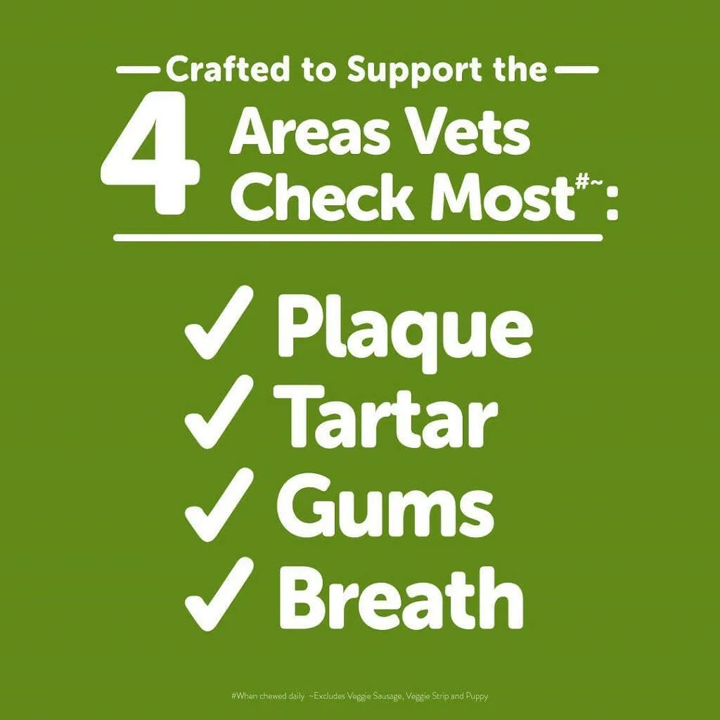 Whimzees by Wellness Stix Natural Grain Free Dental Chews For Medium Breed Dogs (14.8 oz)