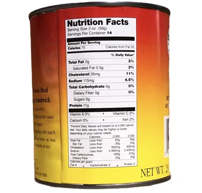 Yoder's Fresh Real Fully Cooked Canned Turkey Chunks Ready to Eat Emergency Survival Food | Premium Quality Meat Ideal for Camping | Travel and Long term Food Storage Full Case (12 Cans) 28 oz. Cans