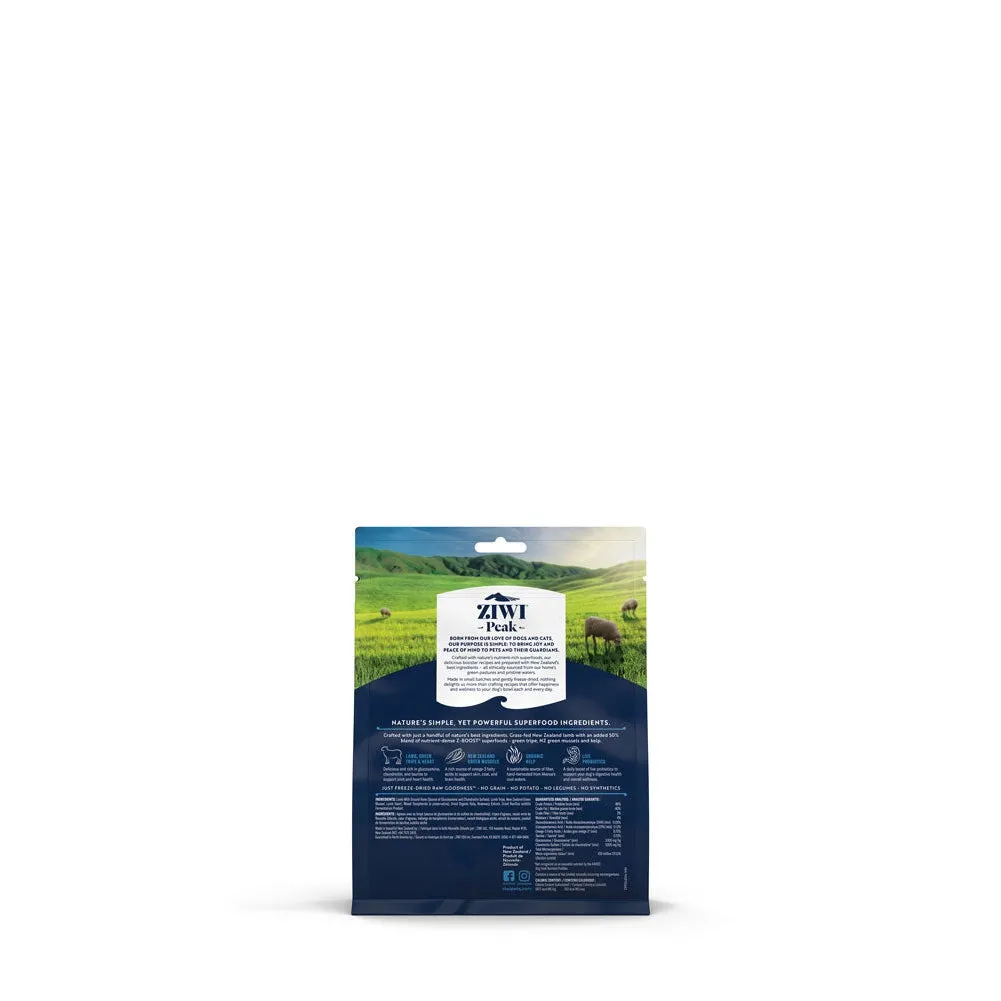ZIWI Peak Raw Freeze Dried Superboost Lamb Recipe Meal Enhancer for Dogs 114g