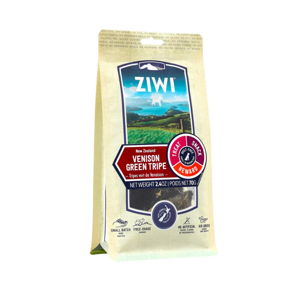 ZiwiPeak Oral Healthcare Chews - Venison Green Tripe 60g