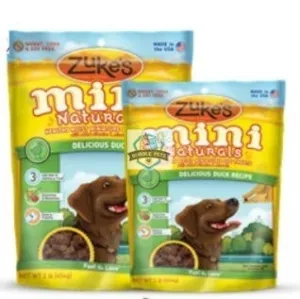Zukes Moist Miniature Duck Dog Treats